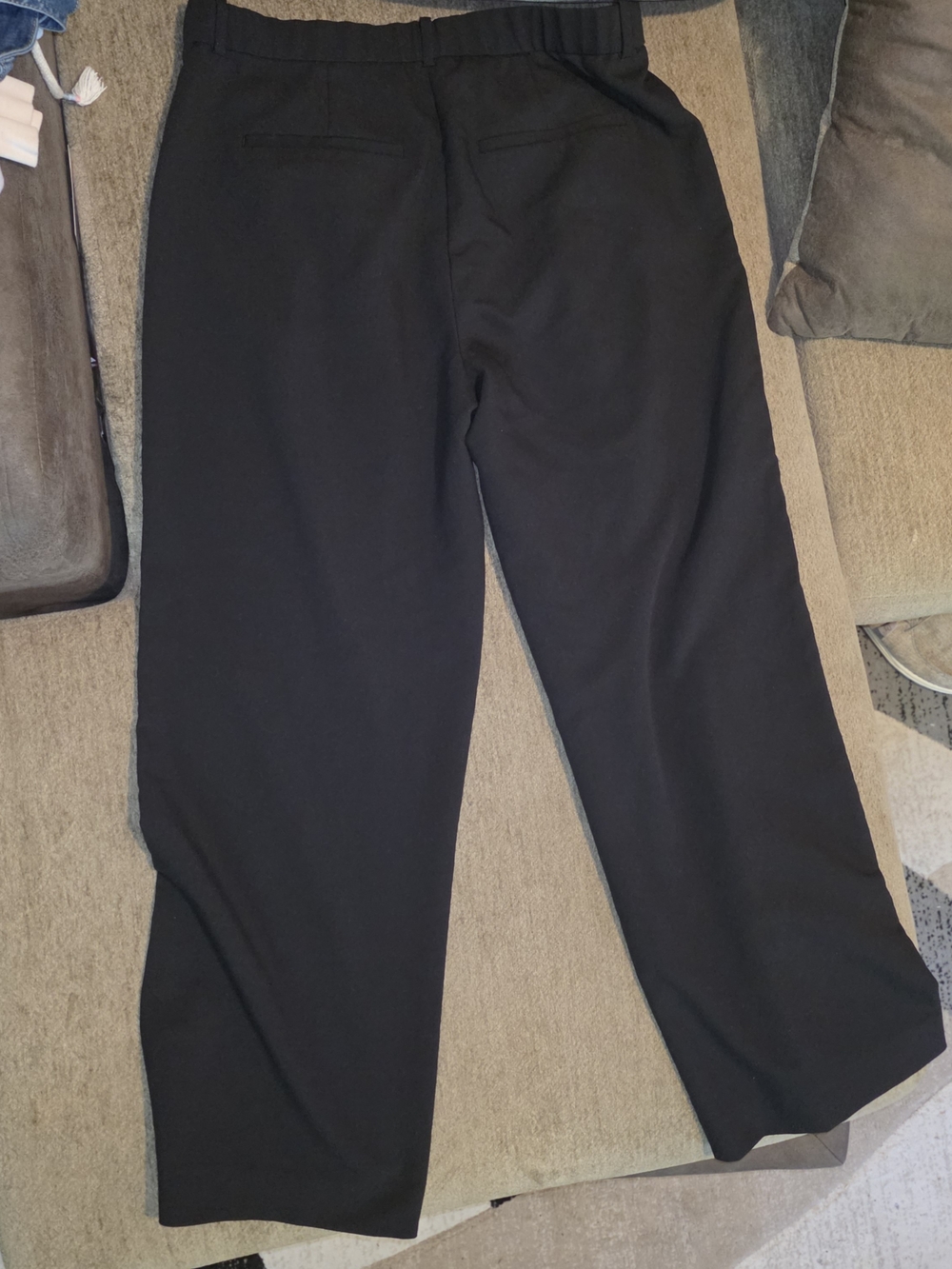 A&F Sloane Tailored Wide Leg Pants Womens 33/16L - Picture 3 of 12
